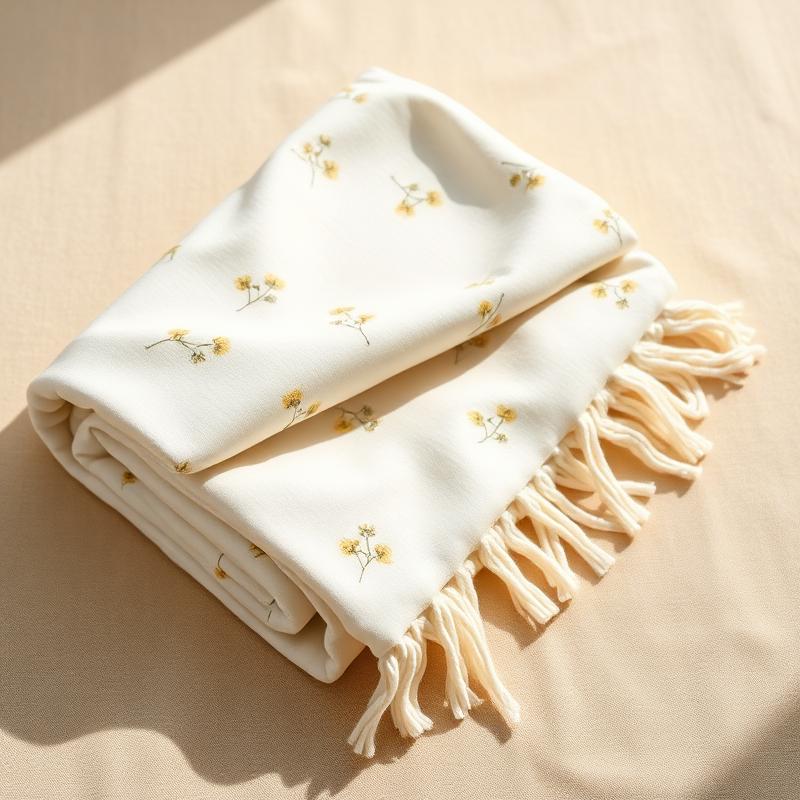 Wattle Cotton Throw